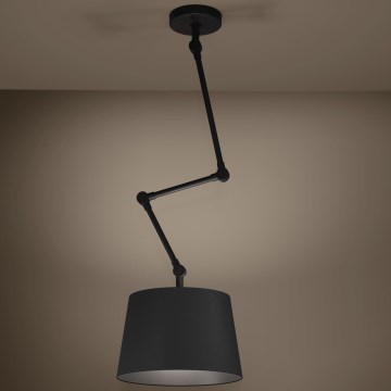 Eglo - Viseći luster 1xE27/40W/230V crna
