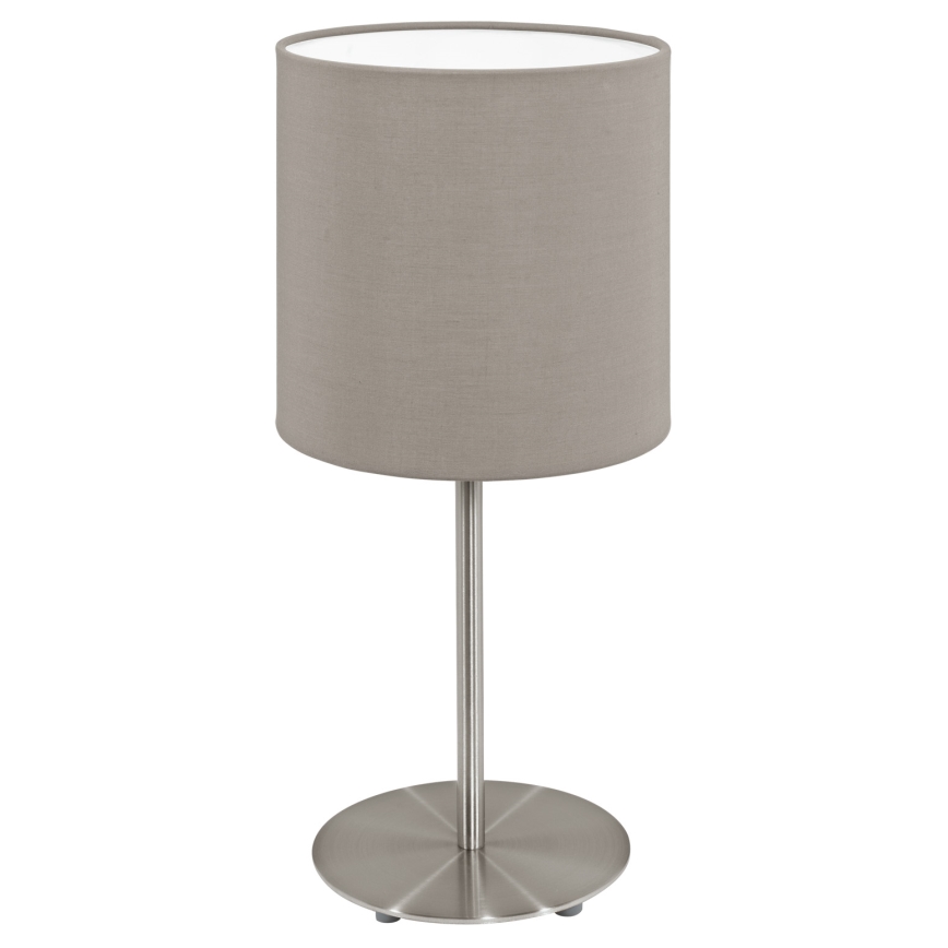 Eglo - Zamjensko sjenilo za stolnu lampu PASTERI siva pr. 14,7 cm