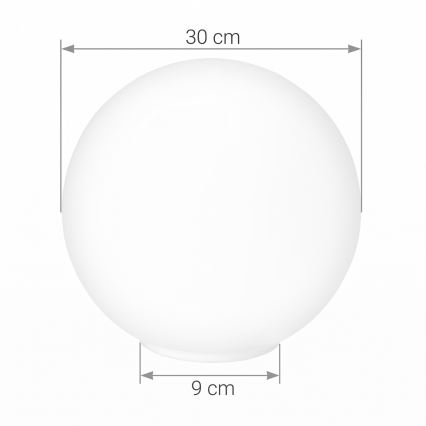 Eglo - Zamjensko staklo za luster RONDO pr. 30 cm