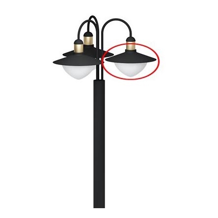 Eglo - Zamjensko staklo za lampu i zidnu svjetiljku SIRMIONE pr. 19 cm