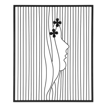 Eglo - Zidna dekoracija 59,5x49,5 cm crna