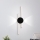 Eglo - zidna LED svjetiljka LED/20W/230V + LED/0,91W crna