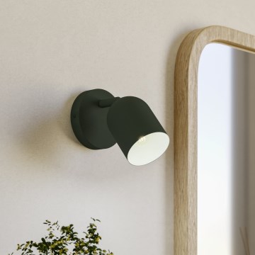 Eglo - Zidna reflektorska svjetiljka 1xE14/40W/230V zelena