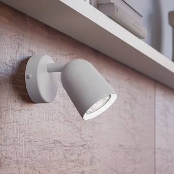 Eglo - Zidna reflektorska svjetiljka 1xGU10/5W/230V bijela