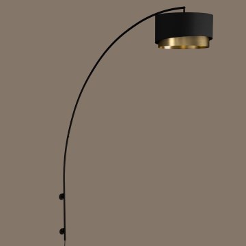 Eglo - Zidna svjetiljka 1xE27/40W/230V crna/zlatna