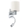 Eglo - Zidna svjetiljka 1xE27/40W+LED/3,5W kremasta