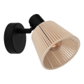 Eglo - Zidna usmjerivačka svjetiljka 1xE14/40W/230V bež/crna