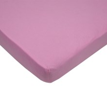 EKO - Nepromočiva plahta s gumicom JERSEY 120x60 cm ružičasta