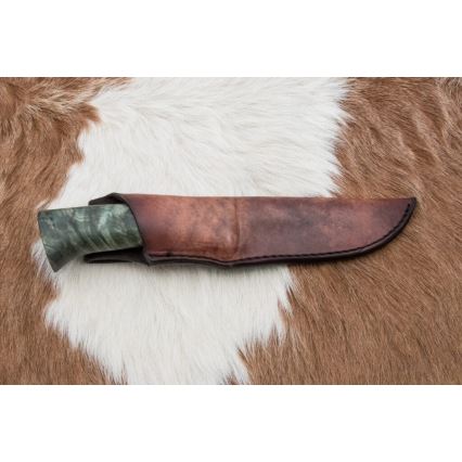 Ekskluzivni damask nož 11,6 cm javor/ebanovina