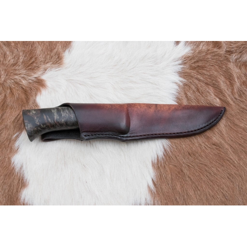 Ekskluzivni damask nož 12,7 cm javor/ahat