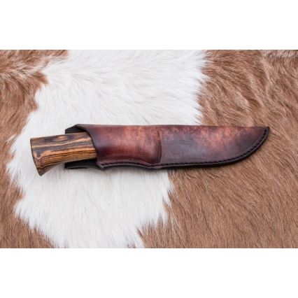 Ekskluzivni damask nož 12 cm bocote/ebanovina