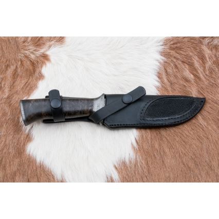 Ekskluzivni damask nož 13,8 cm javor
