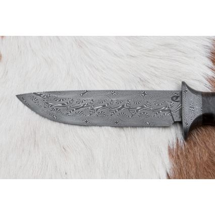 Ekskluzivni damask nož 13,8 cm javor