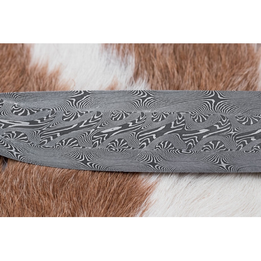 Ekskluzivni damask nož 13,8 cm javor
