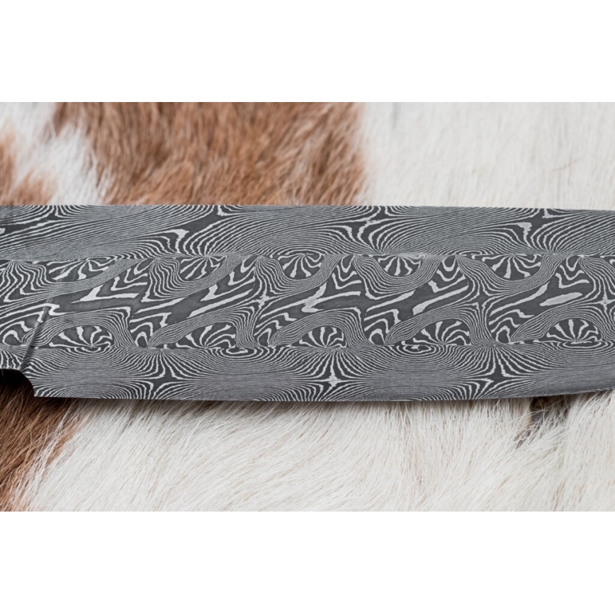 Ekskluzivni damask nož 13,8 cm javor