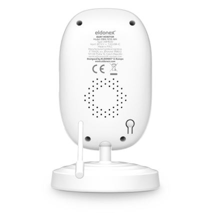 ELDONEX EBM-1010-WH - Monitor za bebe s ekranom 5V/2000 mAh