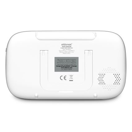 ELDONEX EBM-1010-WH - Monitor za bebe s ekranom 5V/2000 mAh