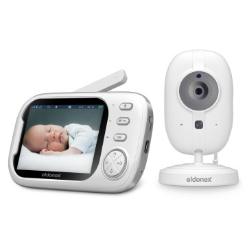 ELDONEX EBM-1010-WH - Monitor za bebe s ekranom 5V