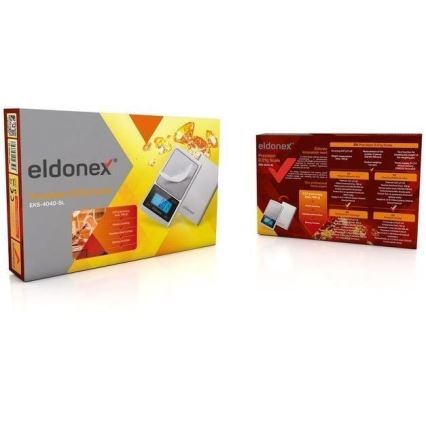 ELDONEX EKS-4040-SL - Precizna vaga 2xCR2032 srebrna