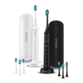 ELDONEX ETB-1010-BW - SET 2x soničnih četkica SonicPro DuoPack IPX7 crna + bijela