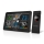 ELDONEX EWS-1010-BK - Meteorološka stanica s LCD zaslonom 2xAAA crna