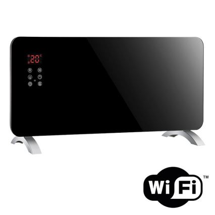 Električna konvektorska grijalica 1000/2000W LCD/timer/termostat IP24 Wi-Fi