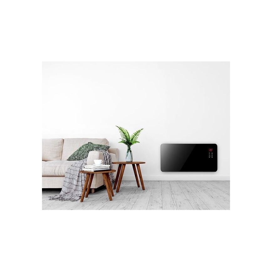 Električna konvektorska grijalica 1000/2000W LCD/timer/termostat IP24 Wi-Fi