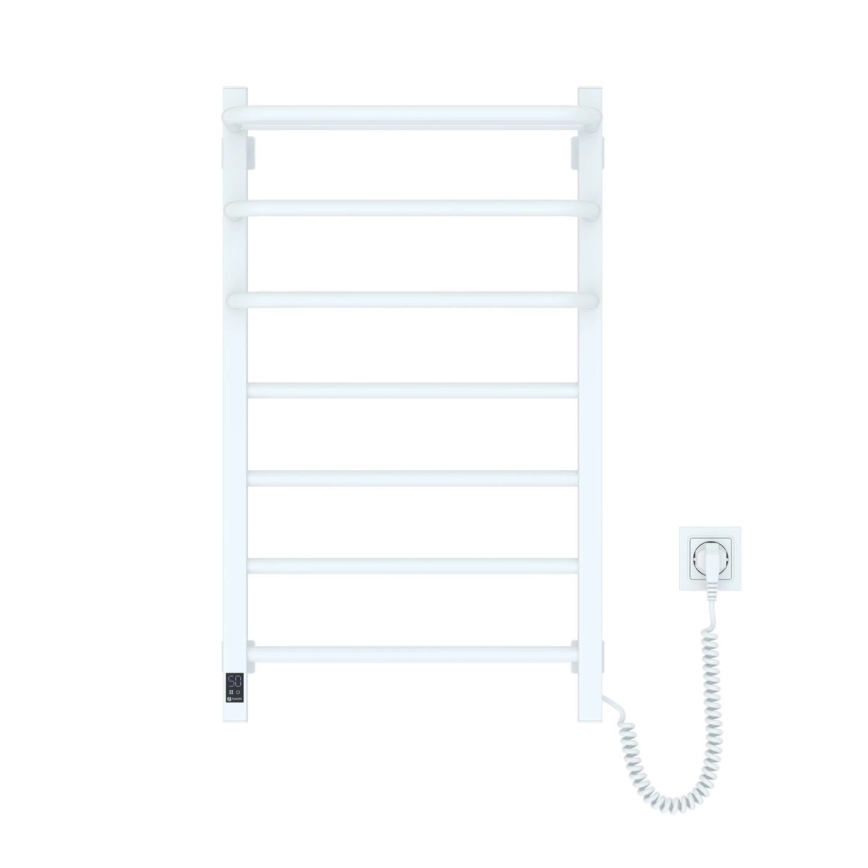 Električna sušilica za ručnike s termostatom FORTIS 155W 80x48 cm IP44 bijela desna