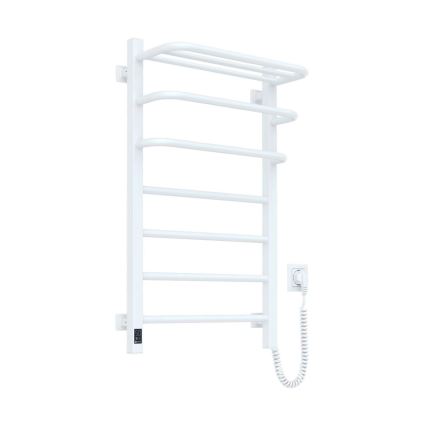 Električna sušilica za ručnike s termostatom FORTIS 155W 80x48 cm IP44 bijela desna