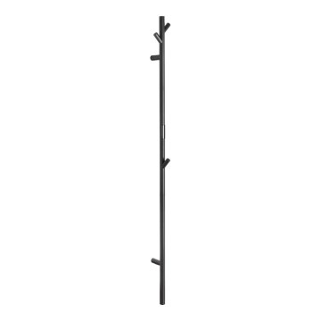 Električni grijač za ručnike 172 cm, crni