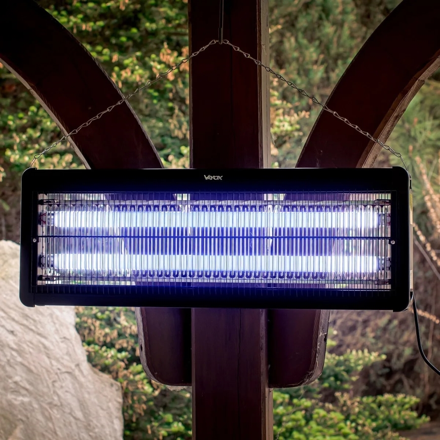Električna ljepljiva lampa za insekte 2x20W/230V 180 m²