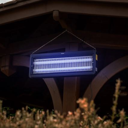 Električna ljepljiva lampa za insekte 2x20W/230V 180 m²
