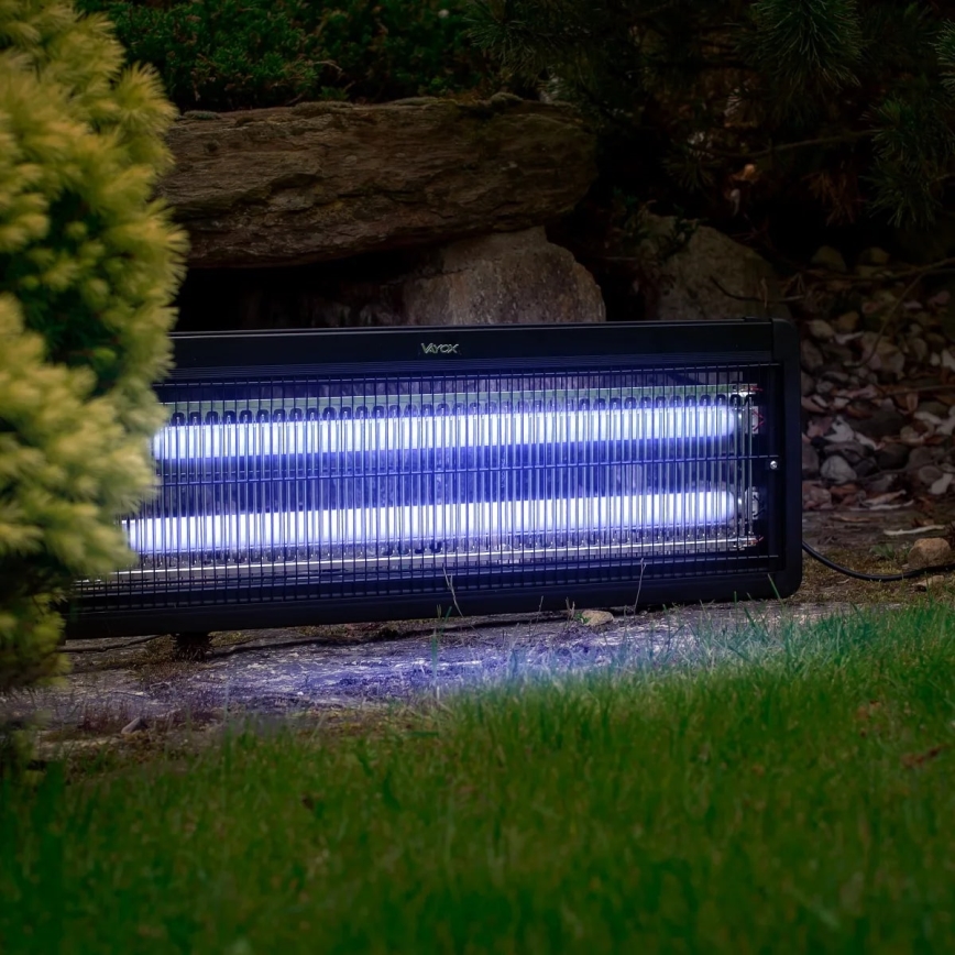 Električna ljepljiva lampa za insekte 2x20W/230V 180 m²