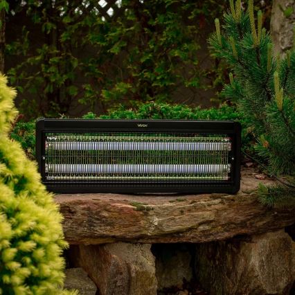 Električna ljepljiva lampa za insekte 2x20W/230V 180 m²