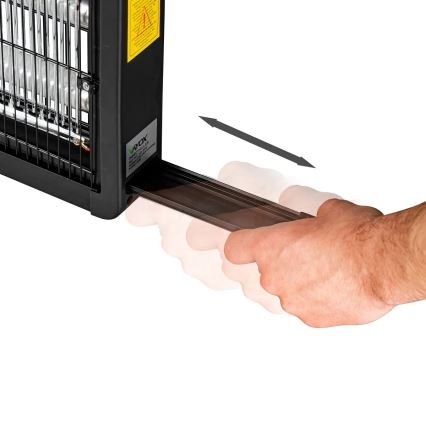 Električna ljepljiva lampa za insekte 3x20W/230V 200 m²