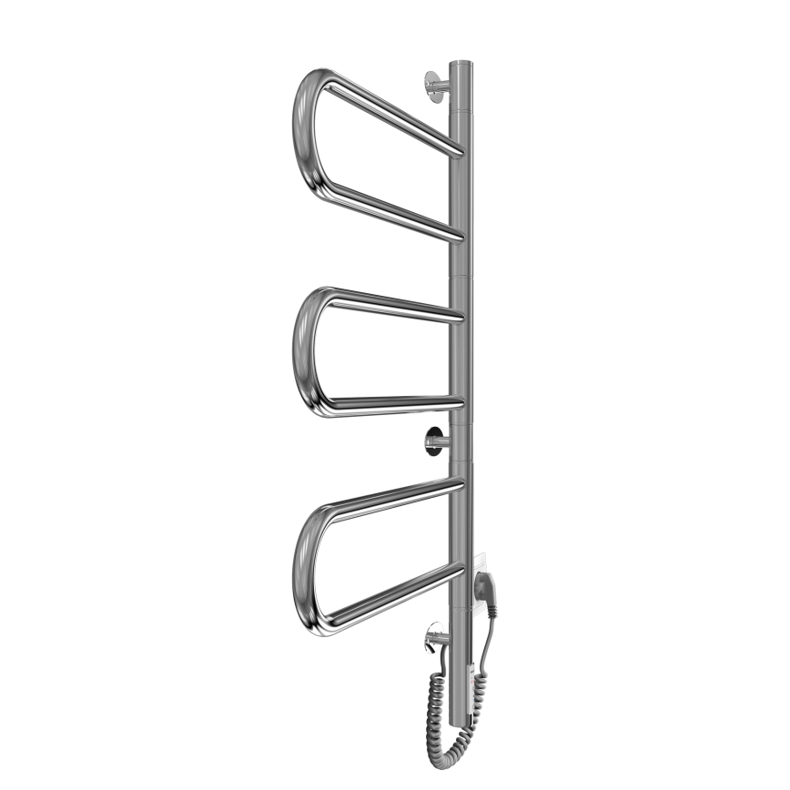 Električni rotirajući sušač za ručnike TRISTAR 80W/230V 80x44,5 cm IP44 nehrđajući čelik/polirani krom