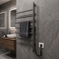 Električni rotirajući sušač za ručnike VEER 80W/230V 82,5x44,5 cm nehrđajući čelik/crna