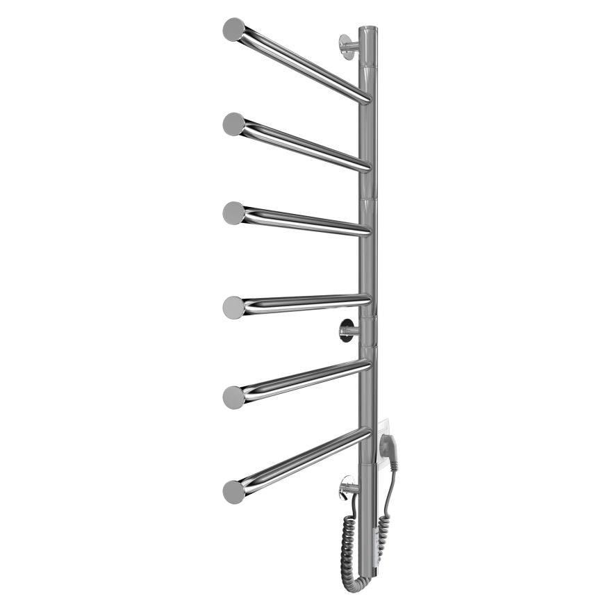 Električna okretna sušilica za ručnike VEER 80W/230V 80x44,5 cm nehrđajući čelik/sjajni krom