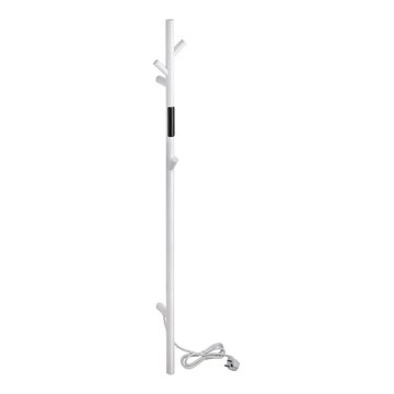 Električni štapni grijač za ručnike, 118 cm, 30 W, bijeli