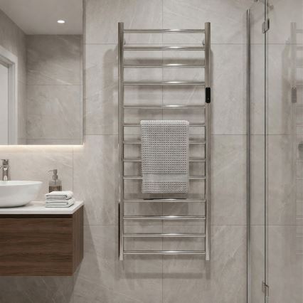 Električni sušač ručnika 45x132 cm 180W inox