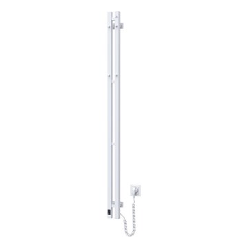 Električni sušač za ručnike s termostatom SILOUETTE 106W 150x9cm bijeli desni