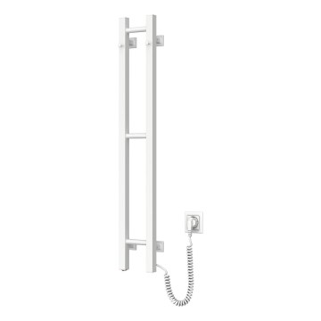 Električni sušač za ručnike SILOUETTE 187W/230V 101,1 cm IP44 bijeli desni četvrtast