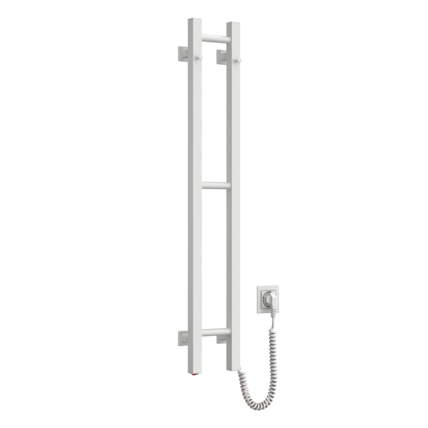 Električni sušač za ručnike SILOUETTE 187W/230V 101,1 cm IP44 bijeli desni četvrtast