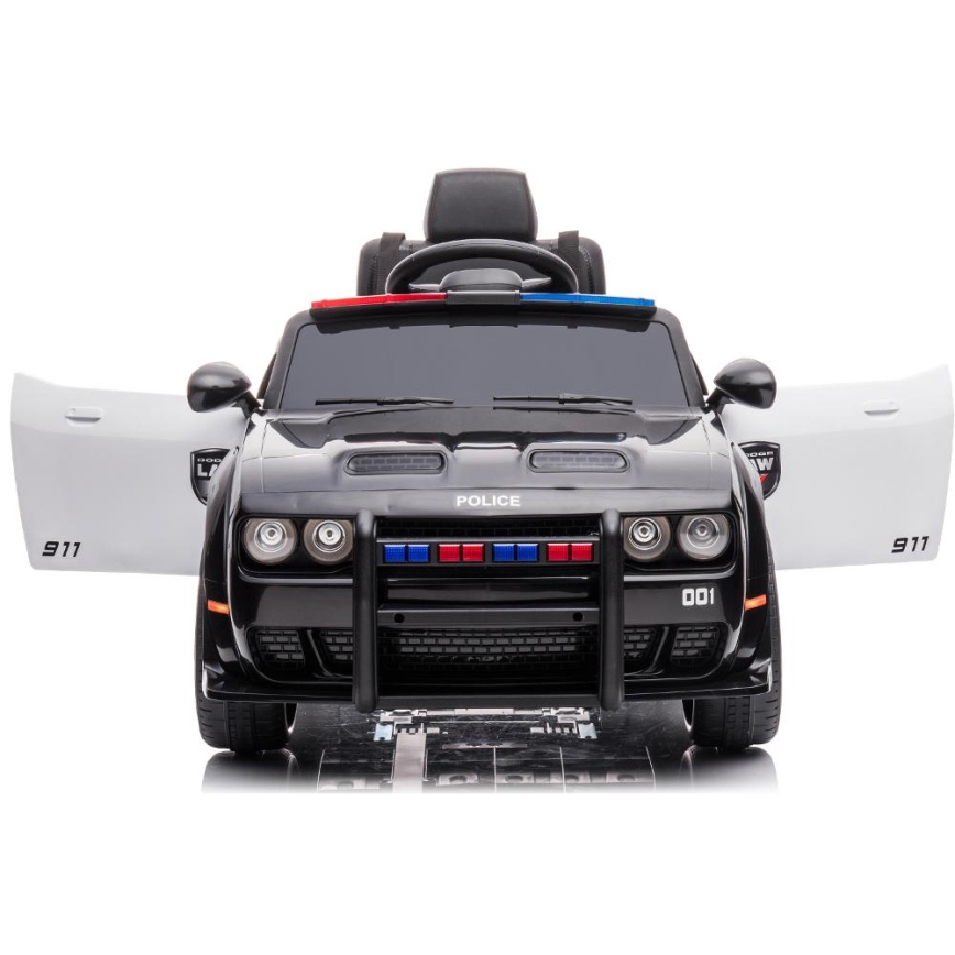 Električni automobil Dodge Challenger Policija 50W/4500 mAh crna/bijela