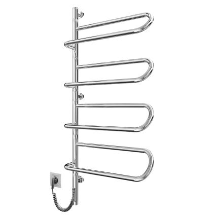 Električni rotirajući sušač za ručnike ELECTRA 120W/230V 100x44,5 cm nehrđajući čelik/krom lijevi