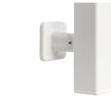 Električno sušilo za ručnike s termostatom SILOUETTE 187W/230V 120,6 cm IP44 bijela desna uglast