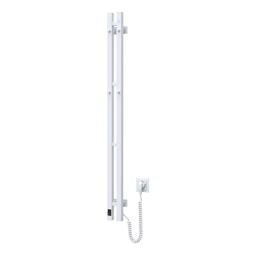 Električno sušilo za ručnike s termostatom SILOUETTE 187W/230V 120,6 cm IP44 bijela desna uglast
