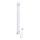 Električno sušilo za ručnike s termostatom SILOUETTE 187W/230V 120,6 cm IP44 bijela desna uglast