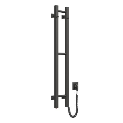 Električno sušilo za ručnike SILOUETTE 187W/230V 101,1 cm IP44 crna desna uglast