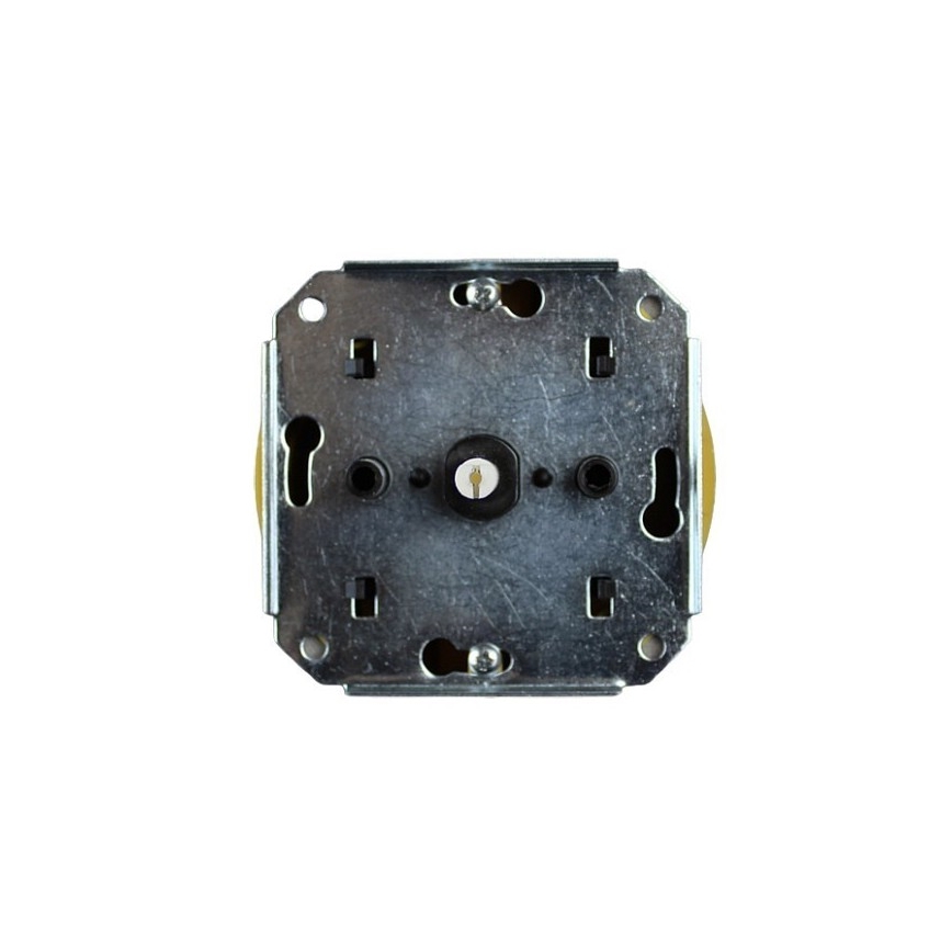 Elhard - Keramički retro okretni regulator za žaluzije s okvirom, bijela